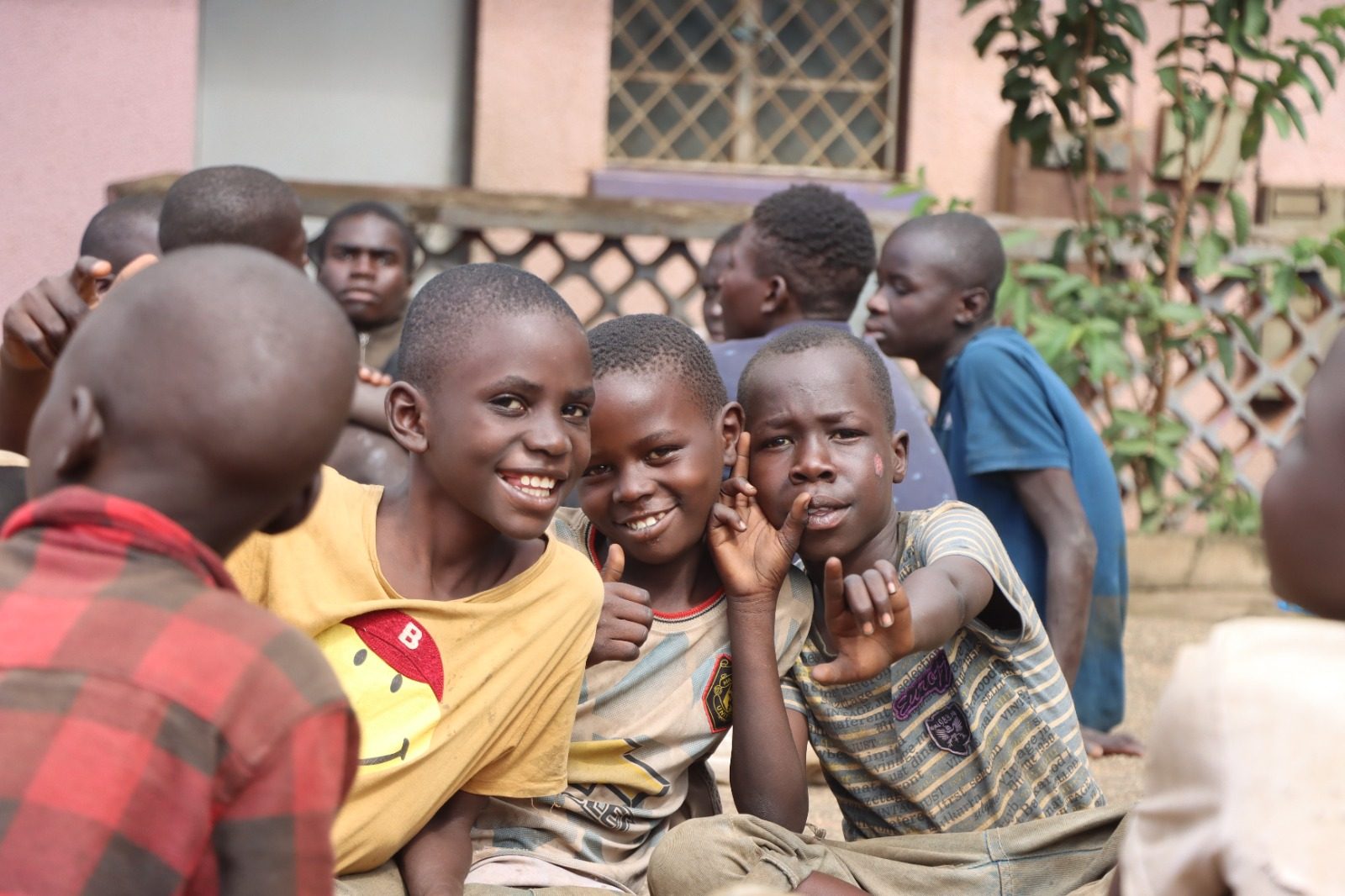 Children supported by Child Restoration Outreach Uganda