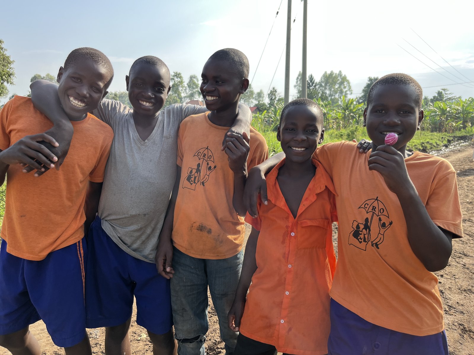 A street-connected child supported through donations to Child Restoration Outreach Uganda