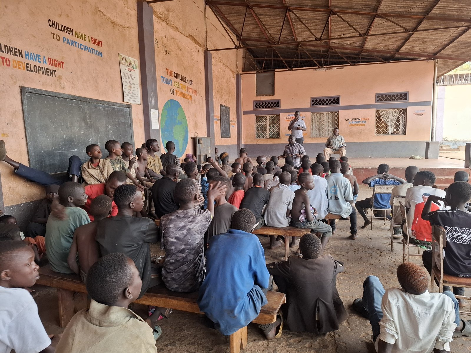 Children taking part in Child Restoration Outreach Uganda programmes