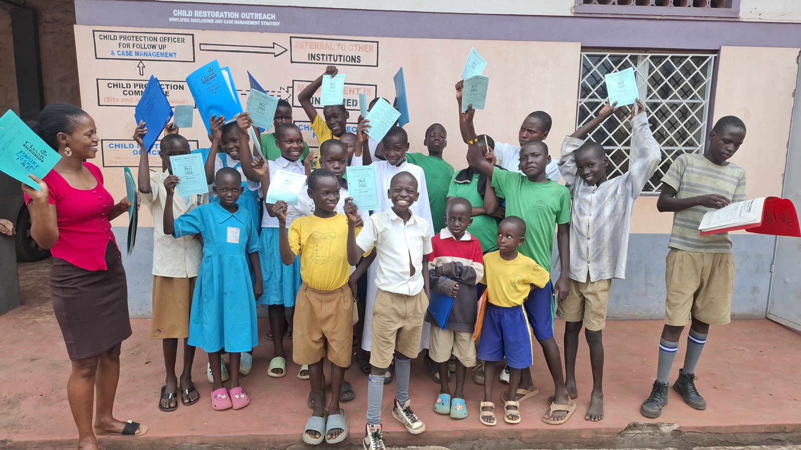Children supported through Child Restoration Outreach Uganda's programmes