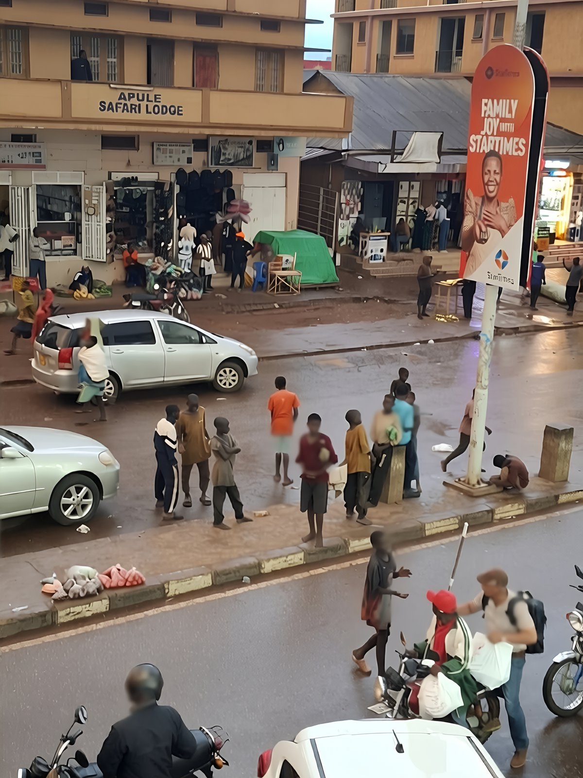 A street scene in Mbale